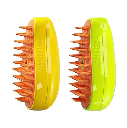 Steam Pet Brush for Cats & Dogs